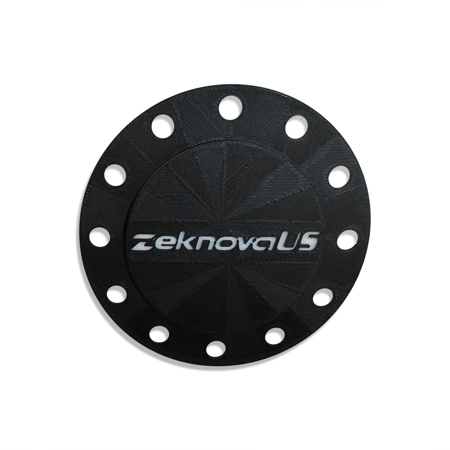 Zeknova Universal Horn Delete (3D Printed, recessed logo)