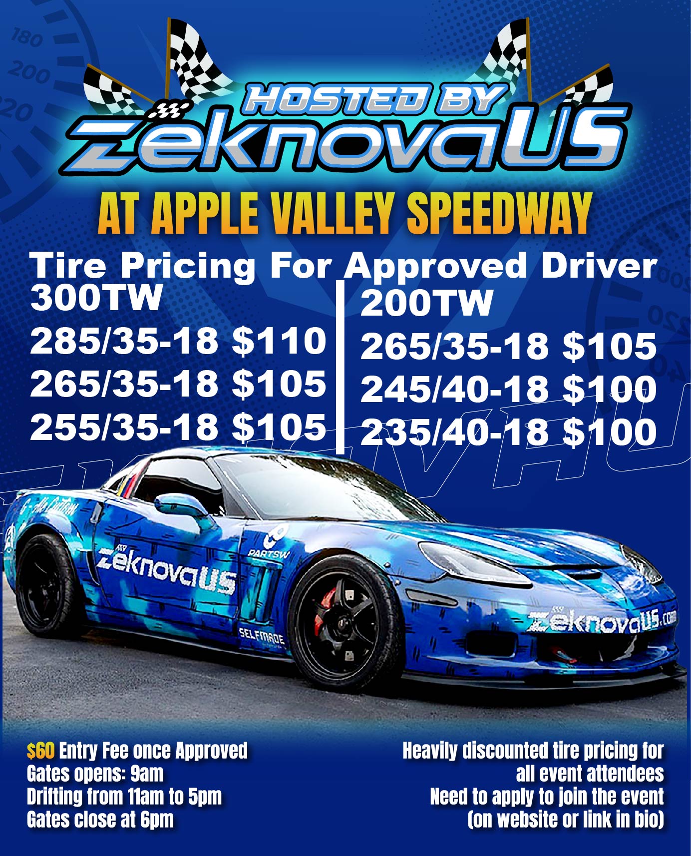 Apple Valley Speedway November 10th Event