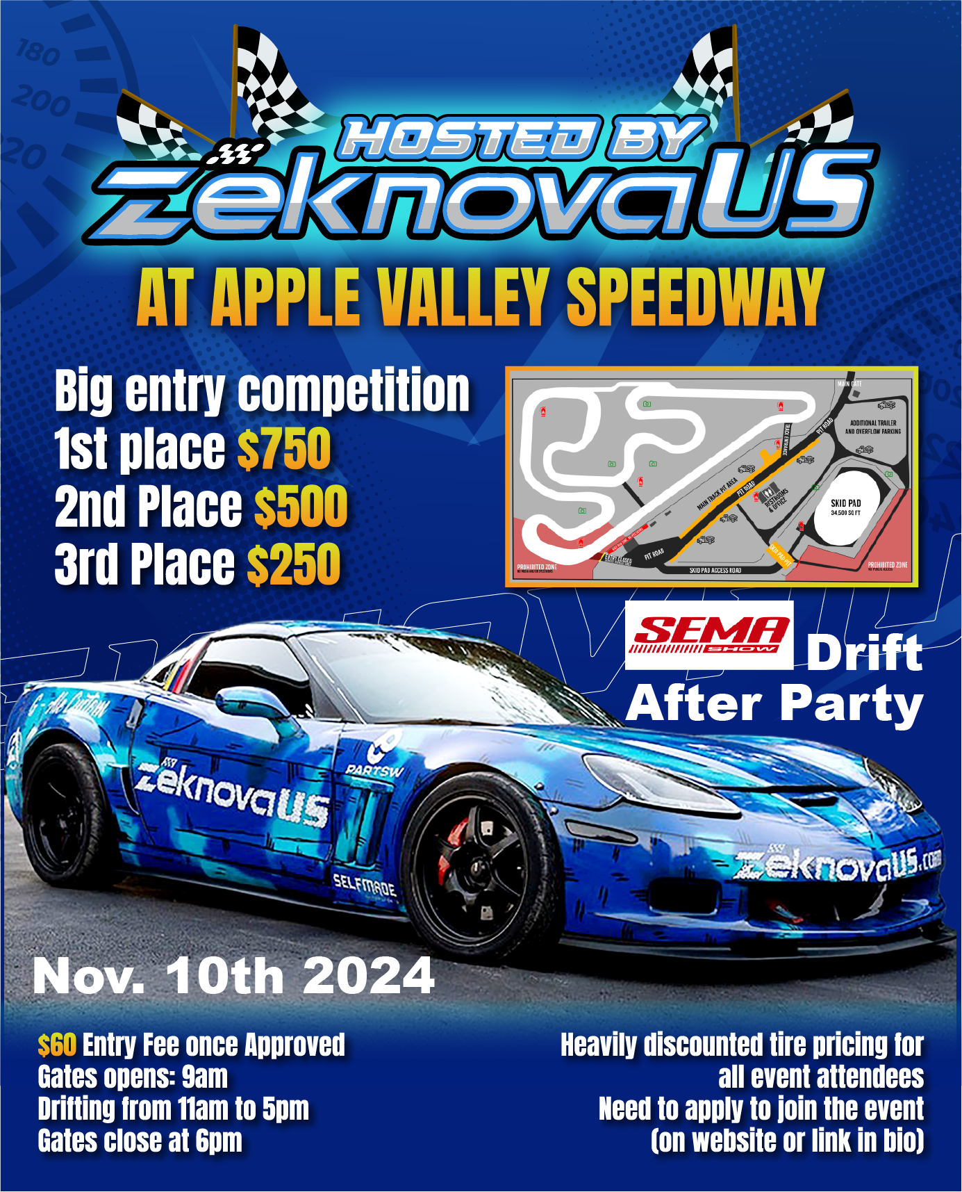 Apple Valley Speedway November 10th Event